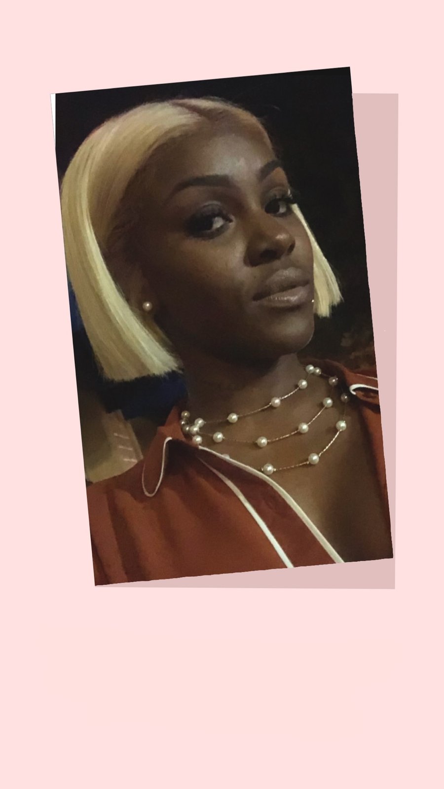 Image of Russian Blonde Baddie Bob