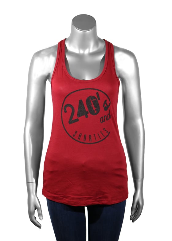 Image of Shorties RacerBack Tank Scarlet