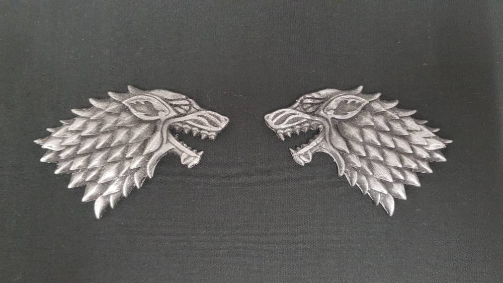 Tip Top Workshop Game Of Thrones House Stark Dire Wolf Jon Snow