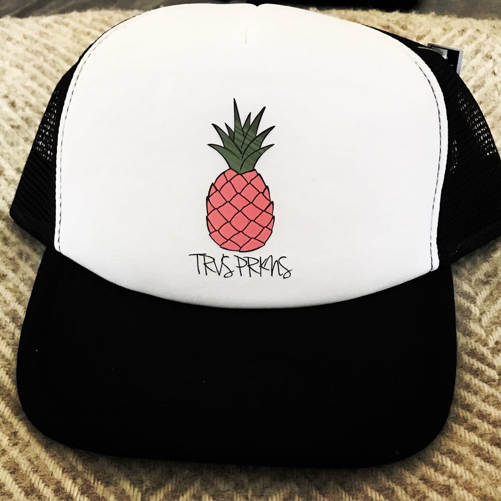 Image of TRUCKER CAP - Pink Pineapple