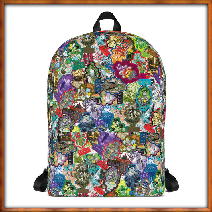 Image of All Over Trees Backpack
