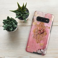 Image 6 of Pastel Pink Tattered Texture Rose Gold Goth Lolita Kawaii Inspired Tough case for Samsung®