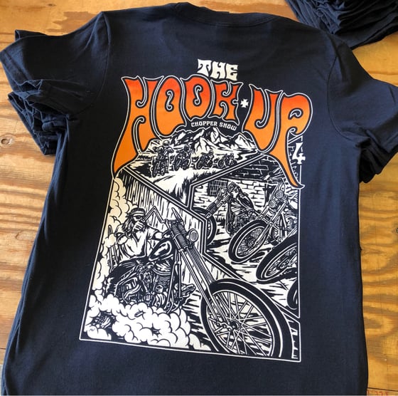 Image of The Hook Up 4 Banner T-Shirt