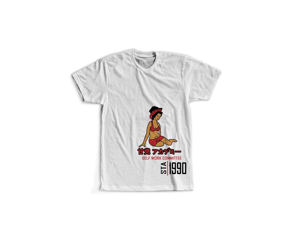 Image of STA Self Work Comittee Tee White 
