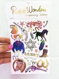 Image 2 of A6 Western Cowboy Tattoos