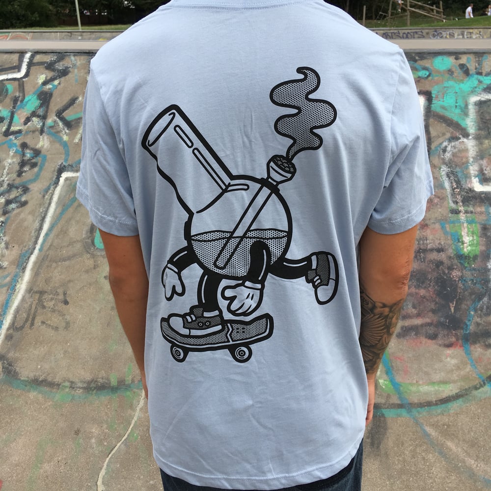 Image of Blue Bongboarder t-shirt