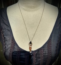 Image 1 of goddess with black tourmaline & chain