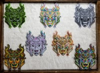 Image 1 of Courage Samurai Mask Set