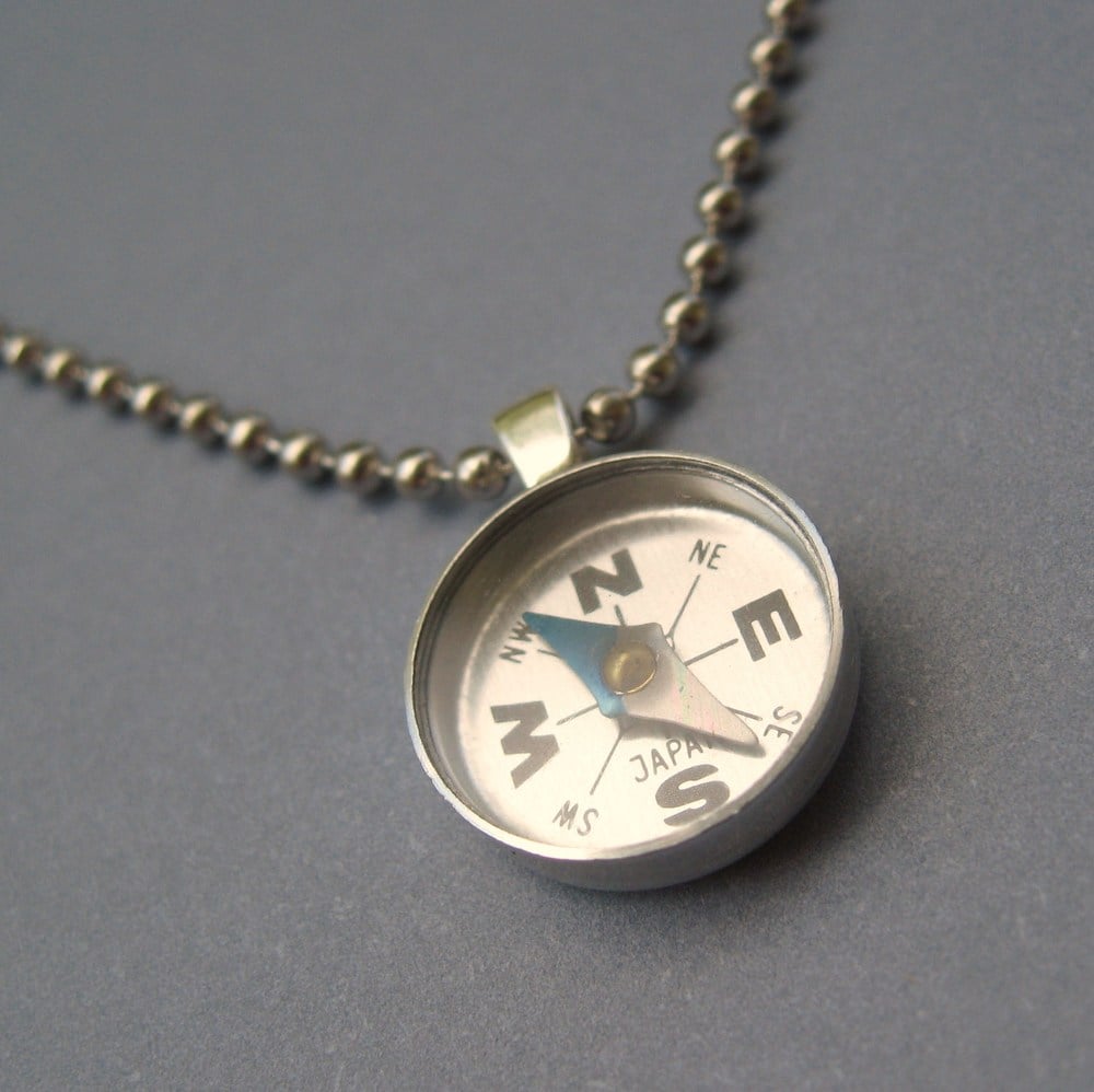 Compass necklace / Jerin Scott Jewelry