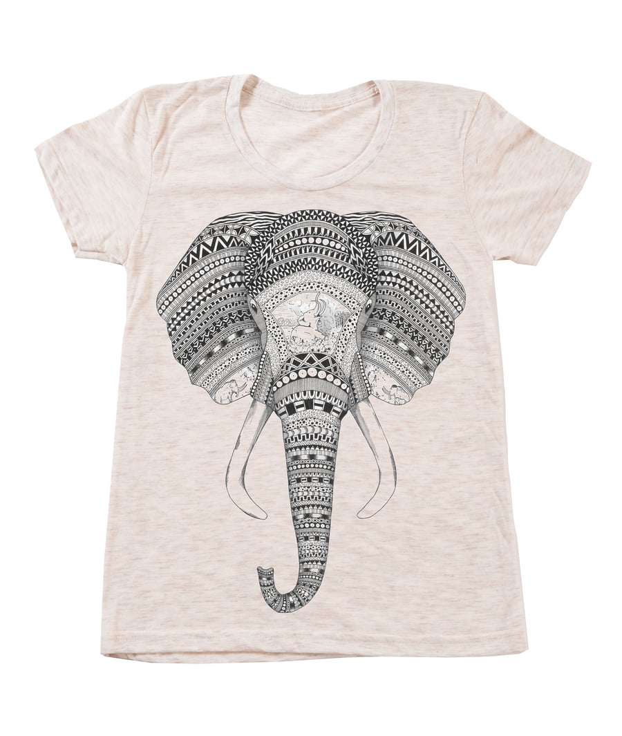 Image of Ladies Elephant Tee