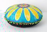 Image 2 of "For Happiness" - Daisy Meditation Cushion