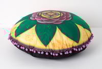 Image 2 of "Spiritual guidance" - Damask Rose Meditation Cushion