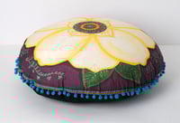 Image 2 of "Support and honour" - Magnolia Meditation Cushion