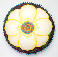 Image 1 of "Support and honour" - Magnolia Meditation Cushion