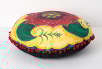 Image 2 of " Grounded and confident" - Mehndi Rose Meditation Cushion