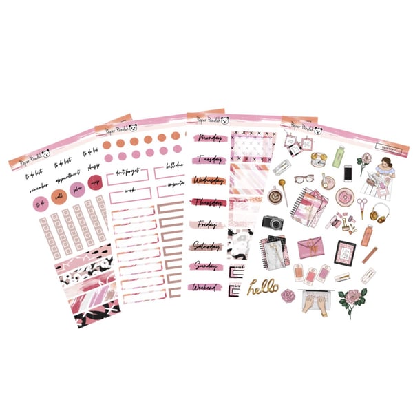 Image of Planner Girl Desktop Sticker Kit