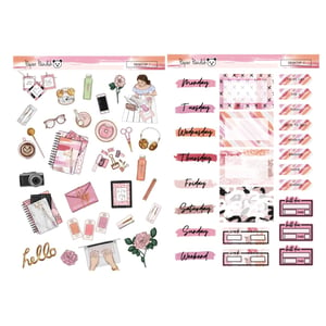 Image of Planner Girl Desktop Sticker Kit