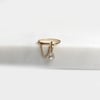Sapphire Chain Drop Ring