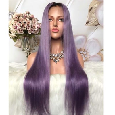 Image of Purple unicorn wig