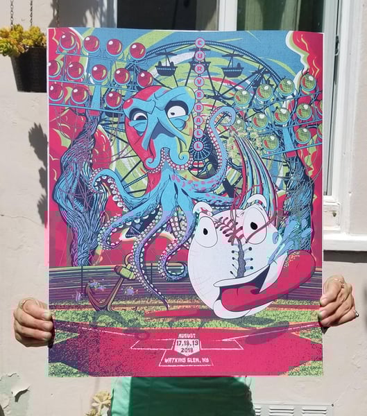 Image of Curveball Print