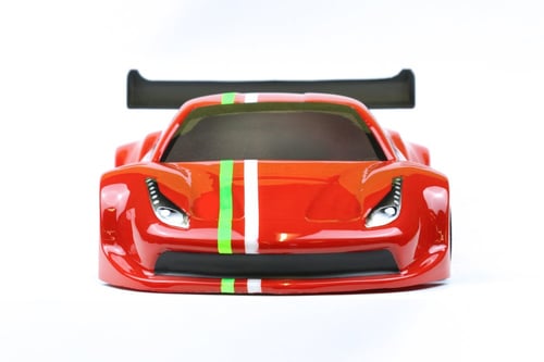 Image of PHAT BODIES 'GTF' GT12 and LMGT3 Bodyshell for Schumacher Atom Zen RXGT12 1/12th LMP Pan Car