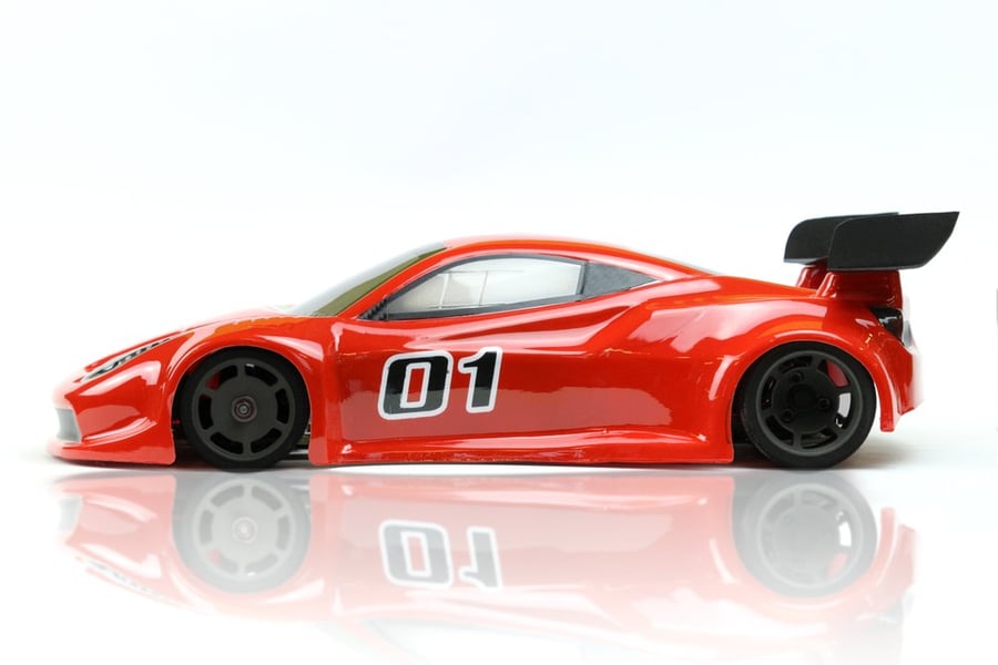 Image of PHAT BODIES  'GTF' GT12 and LMGT3 Bodyshell for Schumacher Atom Zen RXGT12  1/12th LMP Pan Car