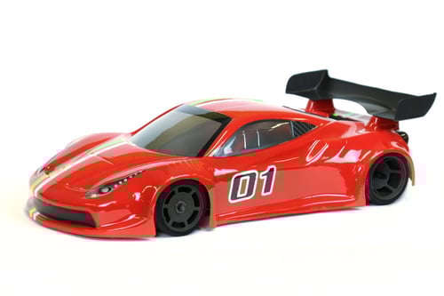 Image of PHAT BODIES 'GTF' GT12 and LMGT3 Bodyshell for Schumacher Atom Zen RXGT12 1/12th LMP Pan Car