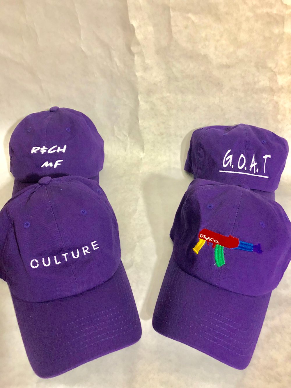 Image of Purple Ayrbourne dad hat