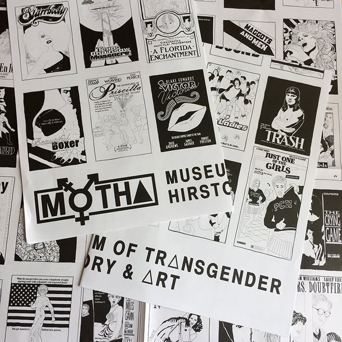 Image of Trans Video Store posters (set of 3)