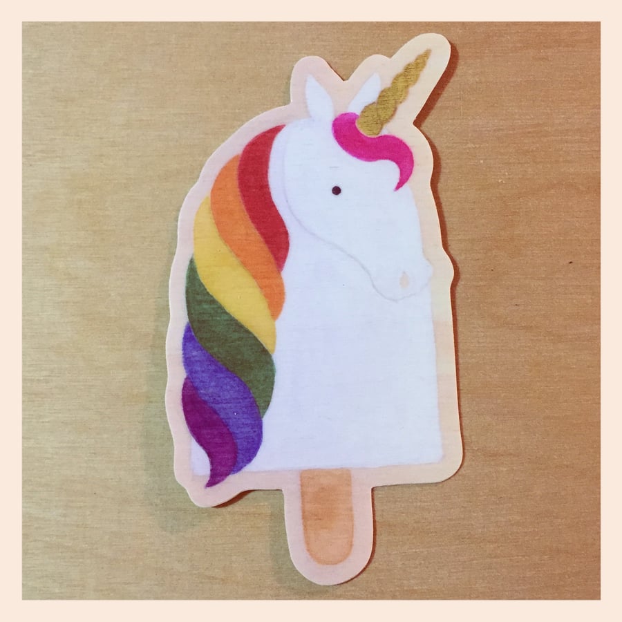 Image of unicornsicle sticker