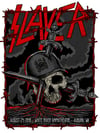 SLAYER - GIG POSTER - AUBURN,WA