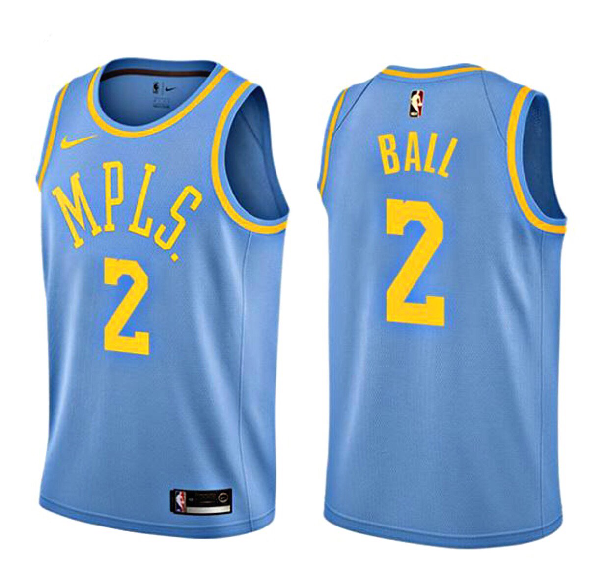 Retro Lonzo Ball Lakers #2 Jersey | Top 