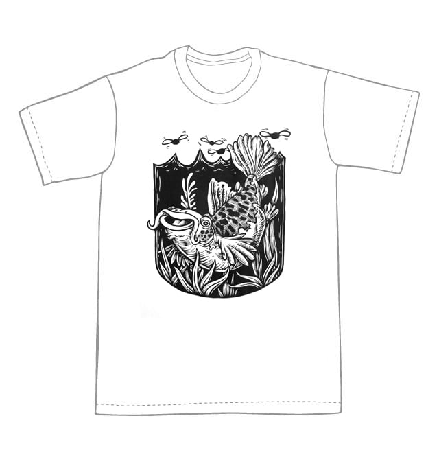Catfish T-shirt (B3) **FREE SHIPPING**
