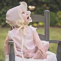 Image 4 of The Lyla Heirloom Bonnet