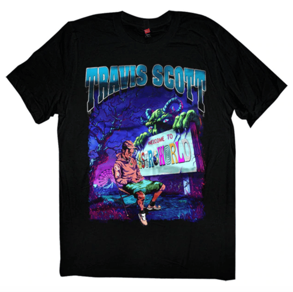 Image of ASTROWORLD T-SHIRT Travis Scott Astroworld