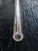 Clear Glass Drinking Straws