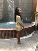 Image of Metallic Gold/Silver Shorts Set