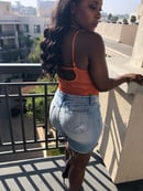 Image of Floral Lace Bodysuit-Orange
