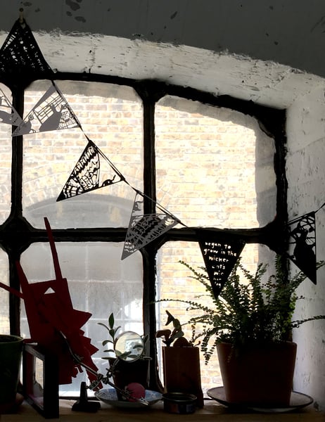 Image of FLYBOY SILHOUETTE BUNTING