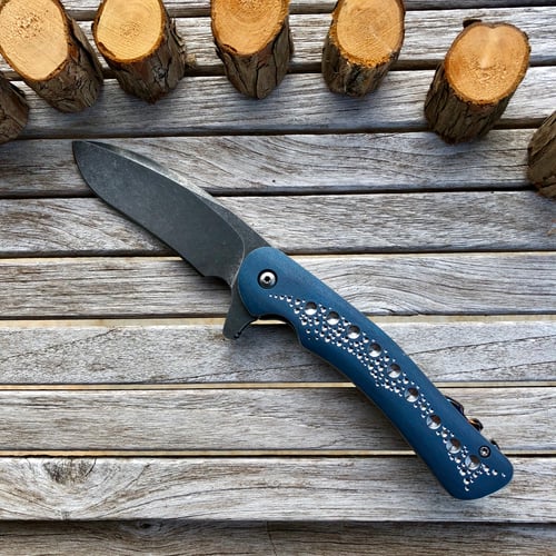 Image of (Pre-Owned) Matt Cucchiara Sirocco with Fizz Pattern and Mokuti Backspacer