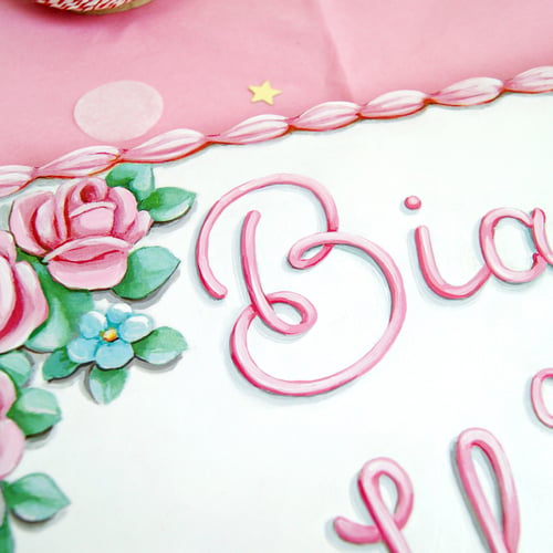 Image of Customizable sheet cake plaque (Your own words)