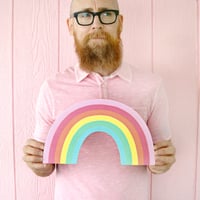 Image 4 of Rainbow plaque