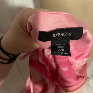 Image of PINK EXPRESS DRESS SZ S