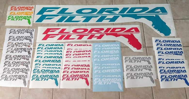 Image of Florida Filth Decal