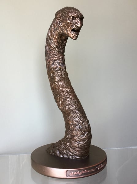 Image of FREDDY KRUEGER SNAKE DESIGN MAQUETTE - 17.75"H x 8.5"L x 8.5"W