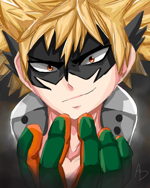 Image of Bakugo Print