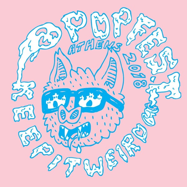 Image of Athens Popfest 2018 Shirt (Pink)