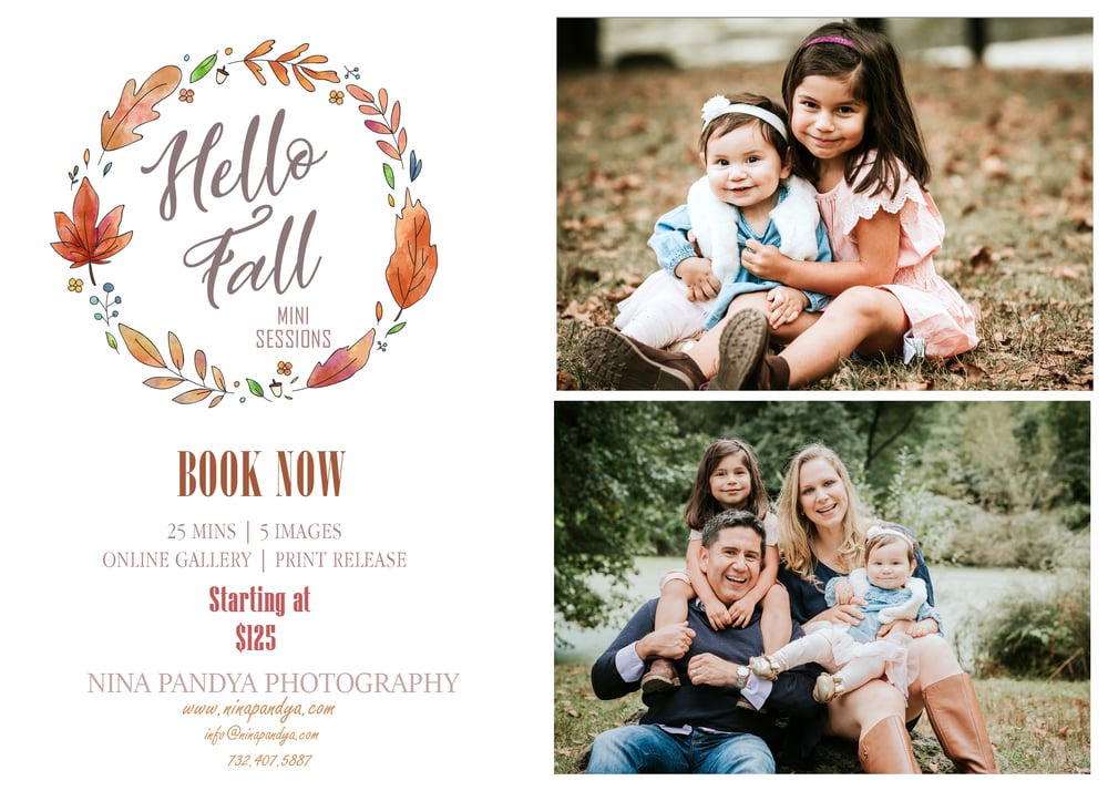 Image of Fall Mini Portrait session