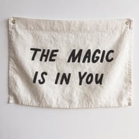 Image 2 of MAGIC Flag - Ivory