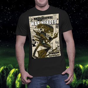Image of BM Exclusive Chris Hamer Alien T shirt or Print
